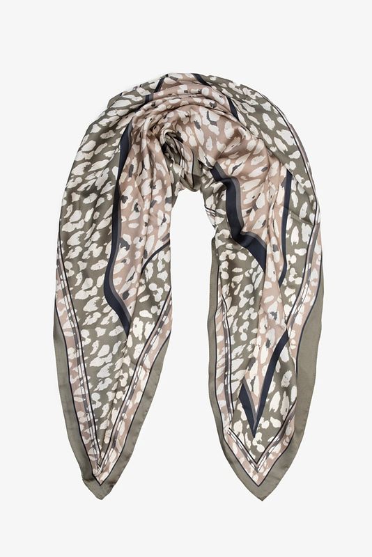Antler | Square Scarf | Soft Safari