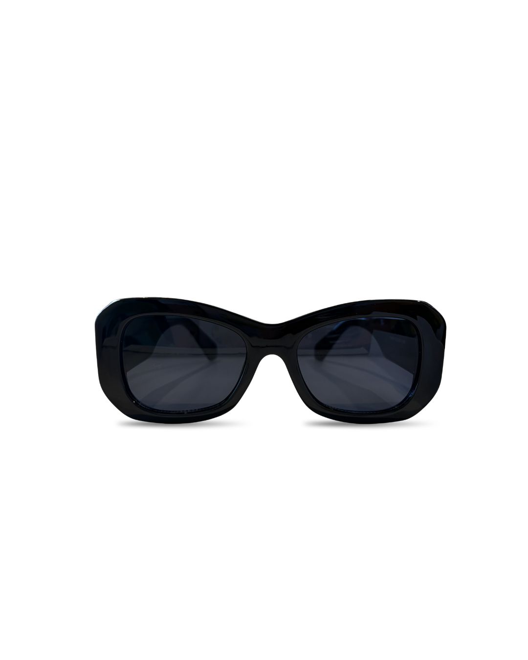 Sparkle Sunglasses | Rounded Glasses | Black