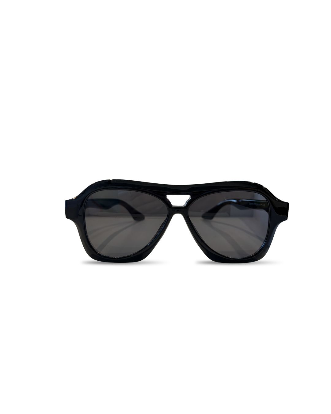 Sparkle Sunglasses | Butterfly aviators | Black