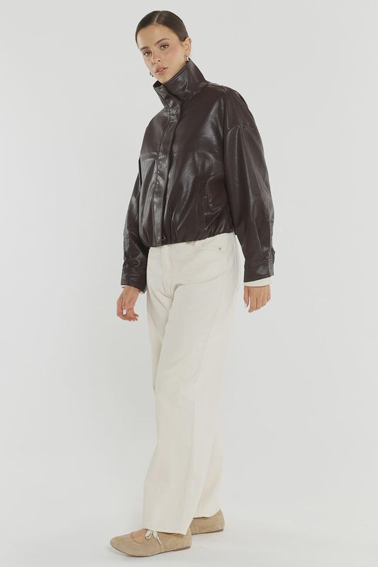 Sass | Nuala Wide Leg Jean | Cream