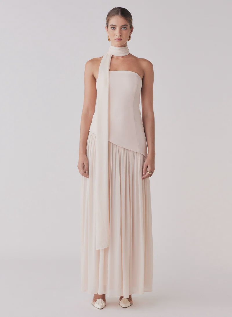 Esmaee | Viewpoint Maxi Dress | Blush