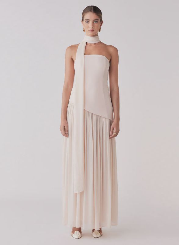 Esmaee | Viewpoint Maxi Dress | Blush