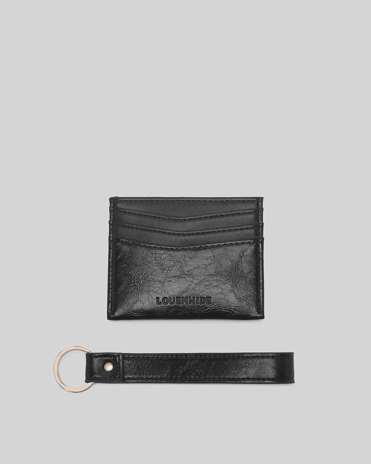 Louenhide | Ada Cardholder | Black Patent