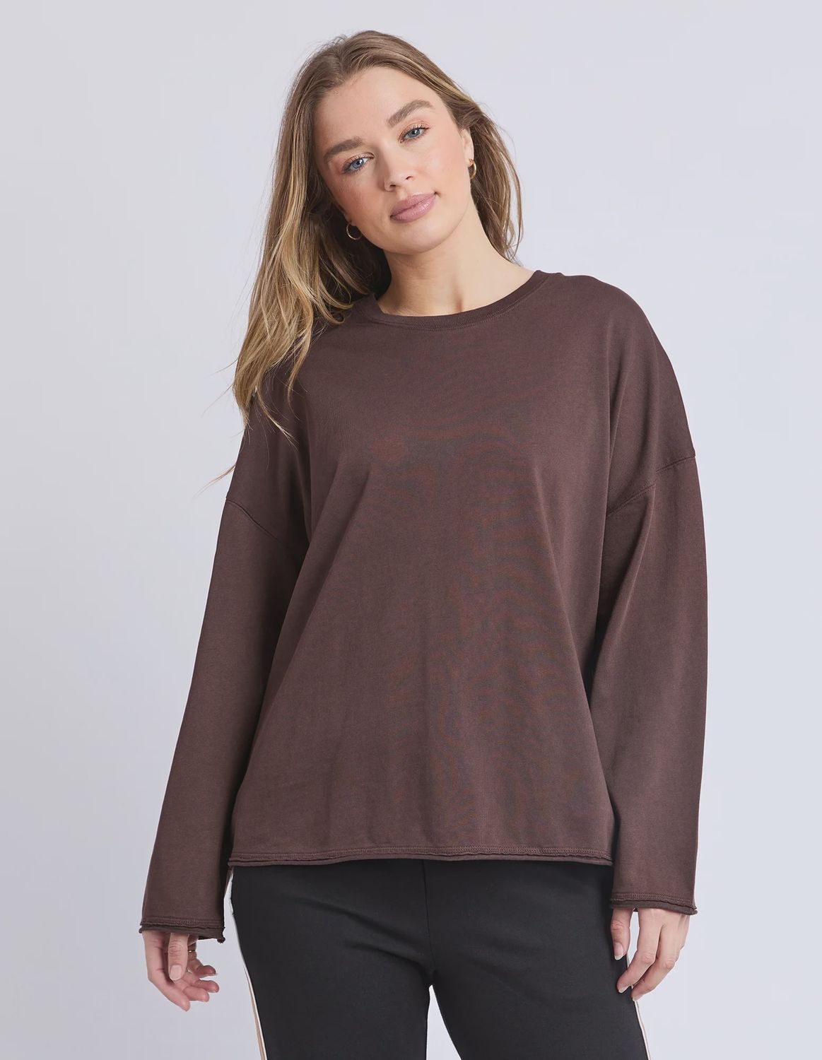 Foxwood | Knock off Long Sleeve | Coffee
