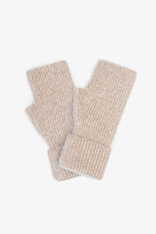 Antler | Eloise Fingerless Gloves | Cream