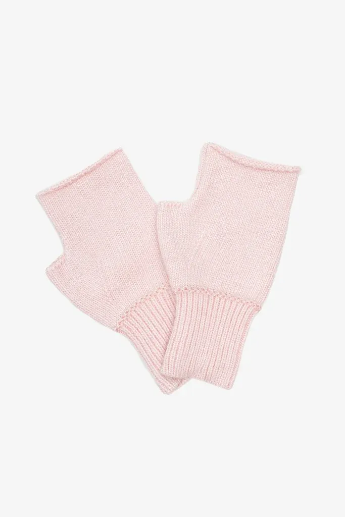 Antler | Emilie Fingerless Gloves | Blush