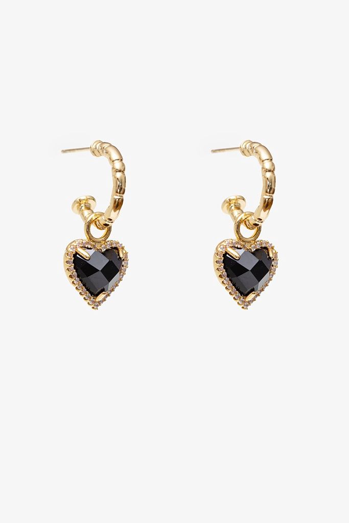 Antler | Twilight Heart Earring | Gold