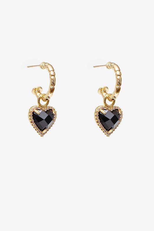 Antler | Twilight Heart Earring | Gold
