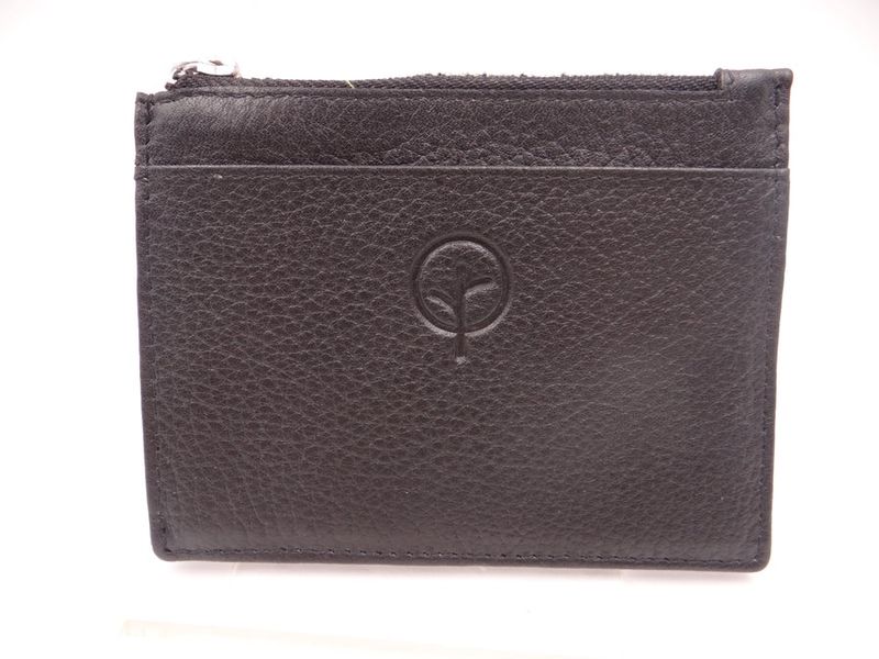 Second Nature | Leather Card Holder | Black