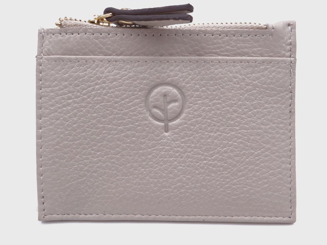 Second Nature | Leather Card Holder | Wild Oat