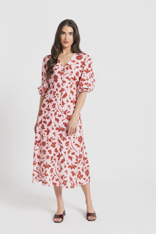 Seeking Lola | Sunrise Dress | Plum Petal