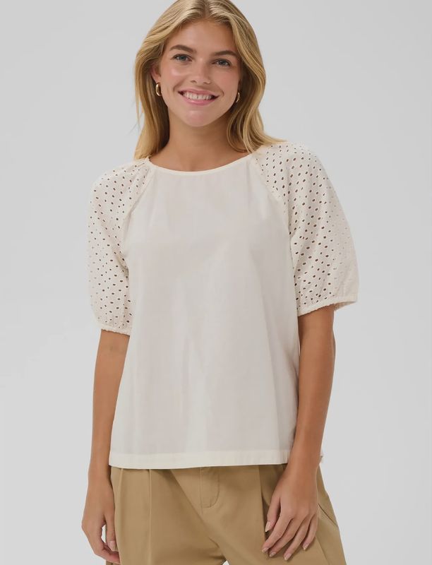 Saint Tropez | Pala SS Blouse | Ice