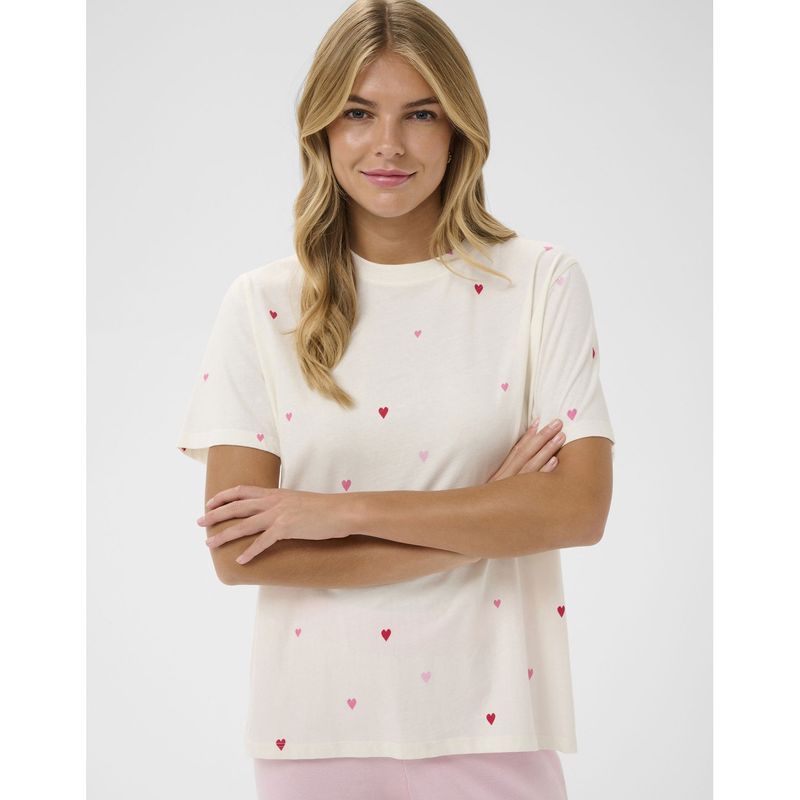 Saint Tropez | Johanna T-shirt | Ice Pink