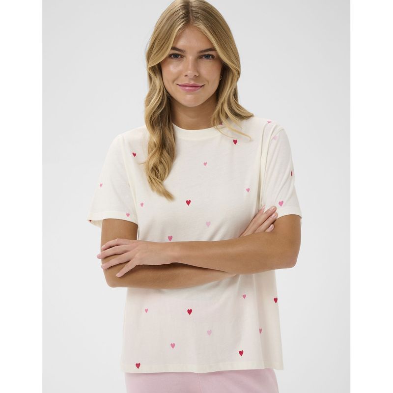 Saint Tropez | Johanna T-shirt | Ice Pink