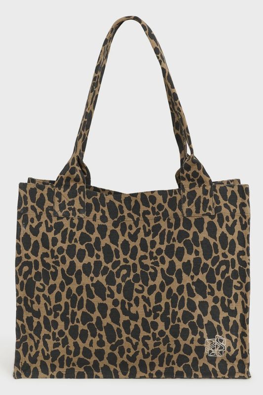 Saint Tropez | Pansy Bag | Tigers Eye Spotty Leopard
