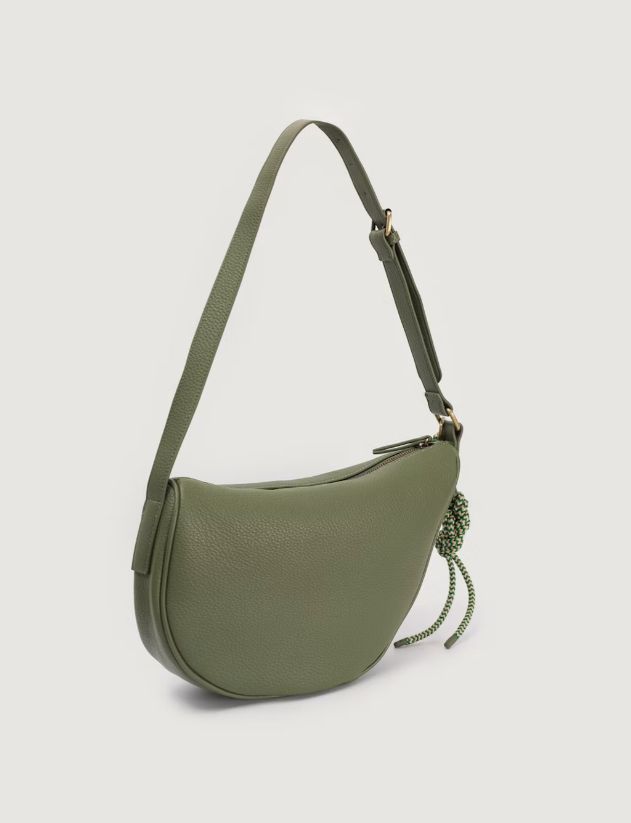 Nice Things | Half Moon Crossbody Bag | Mint