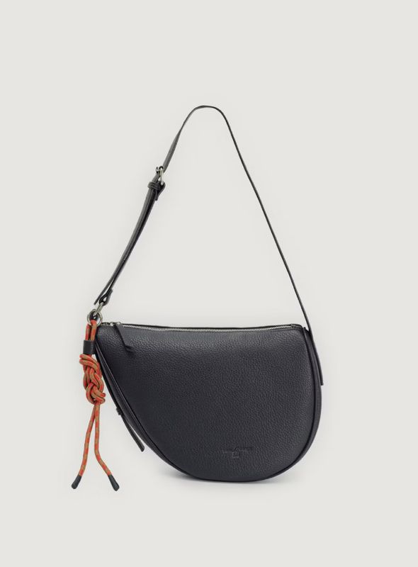 Nice Things | Half Moon Crossbody Bag | Navy