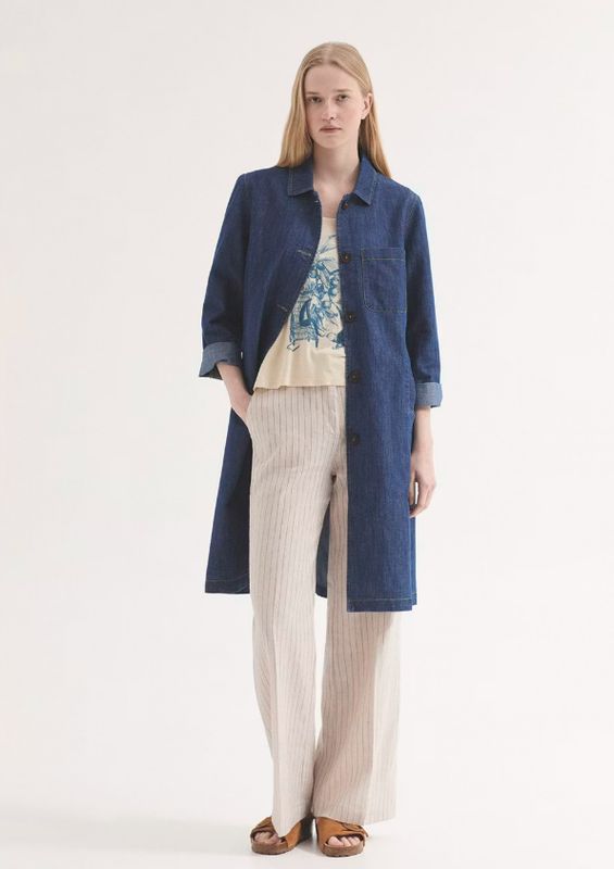 Nice Things | Denim Coat | Denim