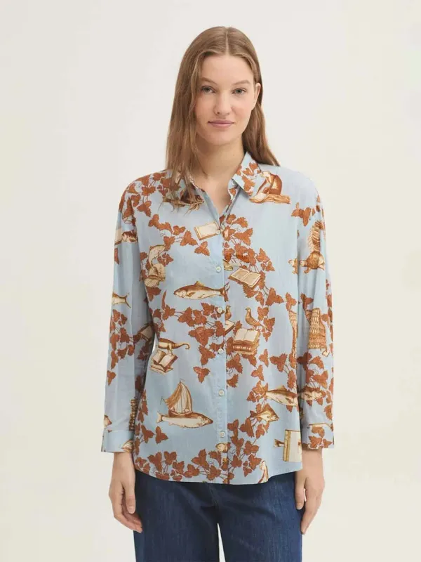 Nice Things | Midsummer Shirt | Light Blue