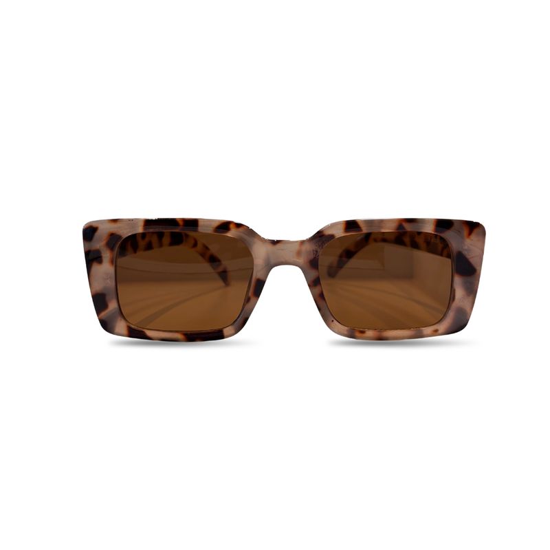 Sparkle Sunglasses | Chunky Square Frames | Milky Jaguar