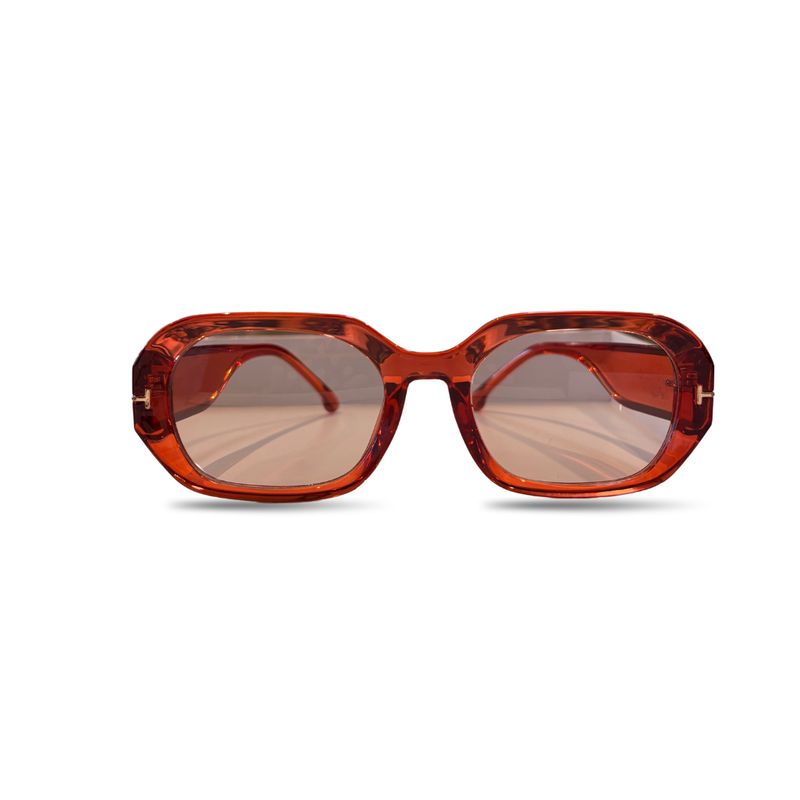 Sparkle Sunglasses | Rectangle Glasses | Red