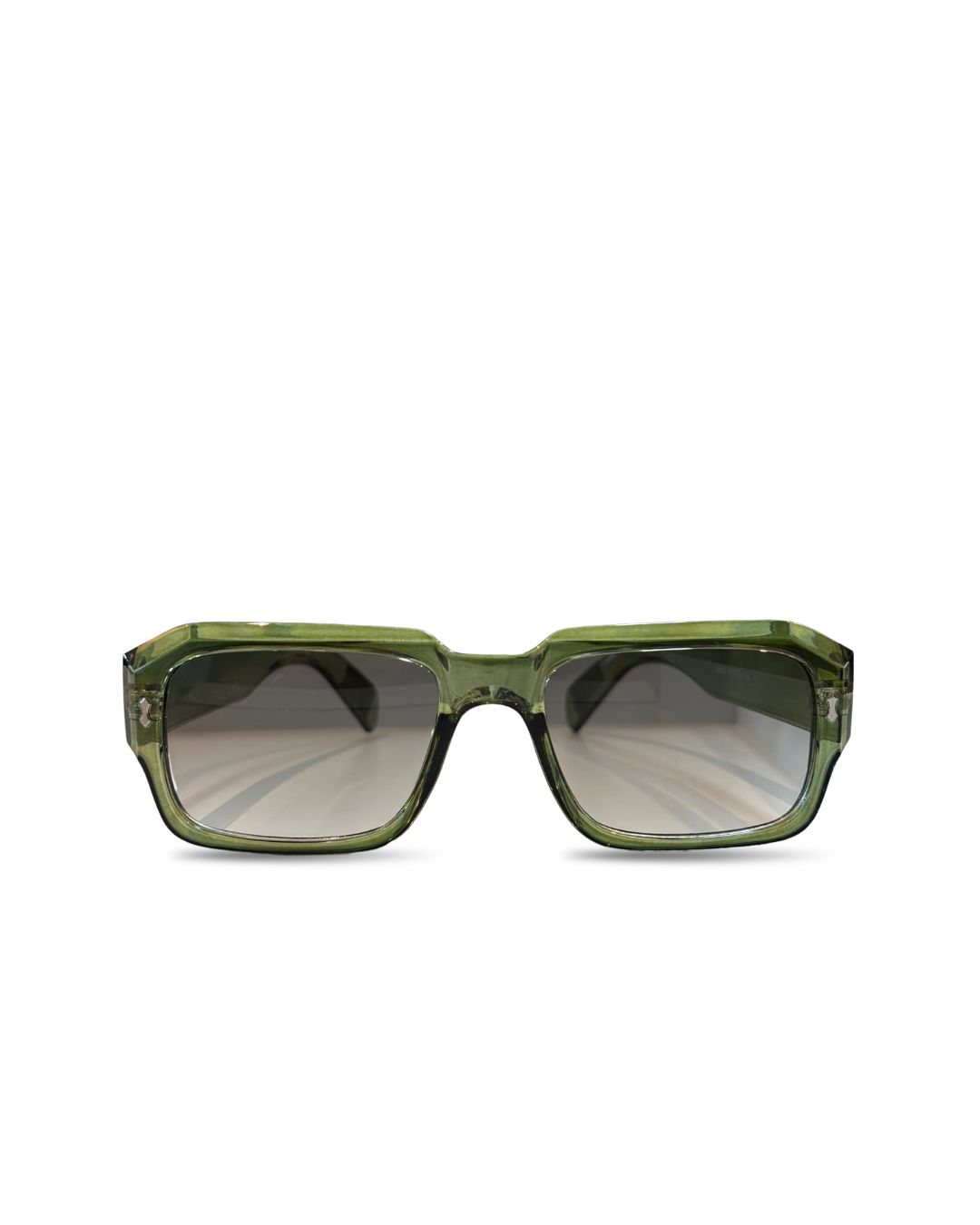 Sparkle Sunglasses | Rectangle | Green