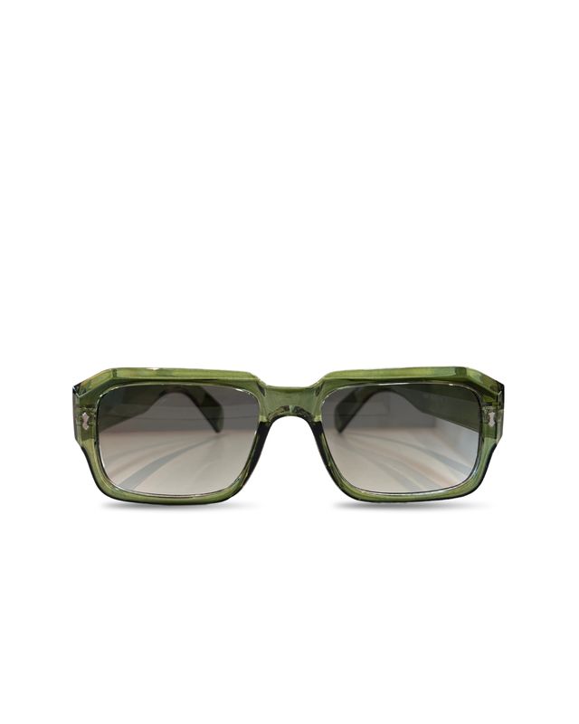 Sparkle Sunglasses | Rectangle | Green