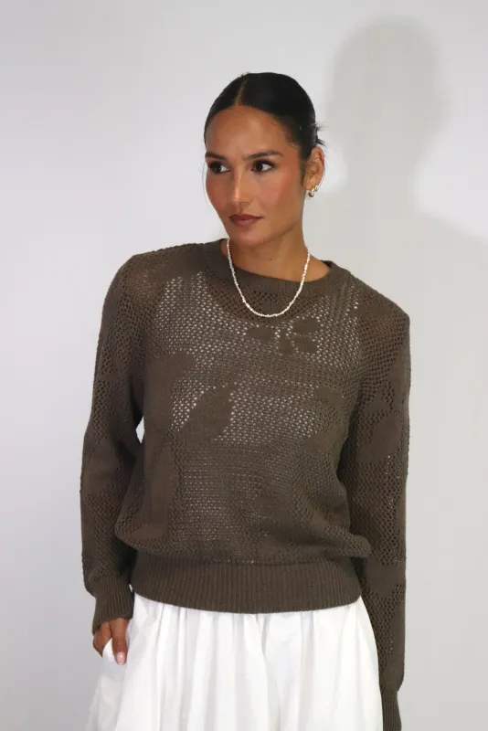 Tatano | Siena Sweater | Chocolate