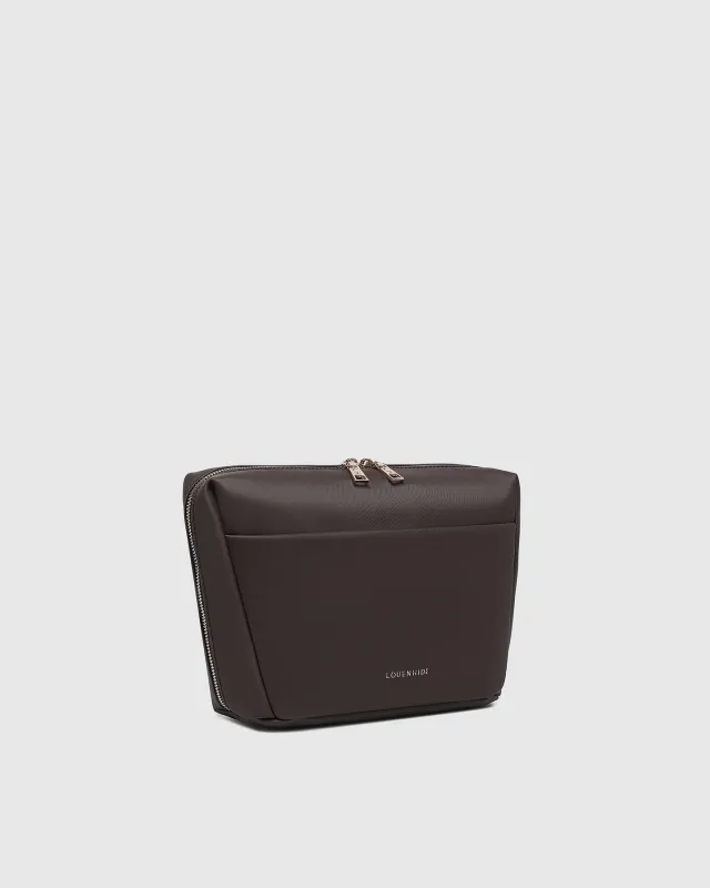 Louenhide | Vanessa Cosmetic Bag | Chocolate