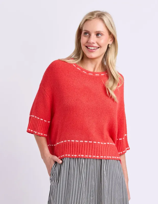 Elm | Honey Knit Top | Tangello
