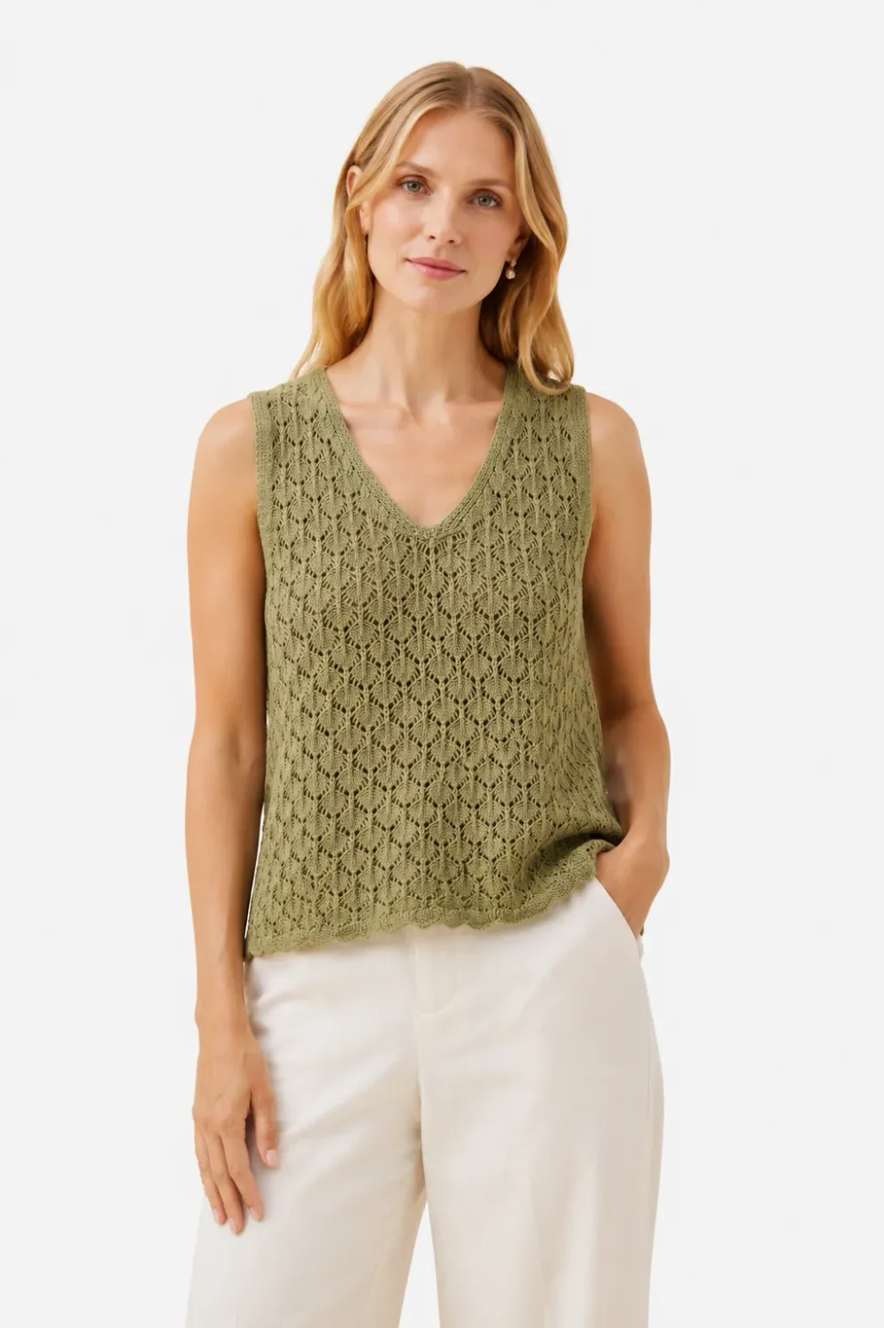 Isle Of Mine | Mia Knit Top | Sage