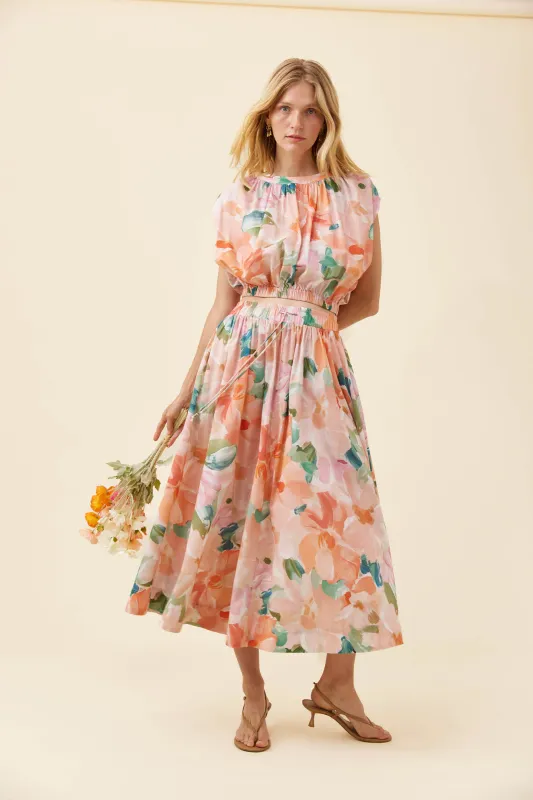 Isle Of Mine | Rosa Maxi Skirt | Floral