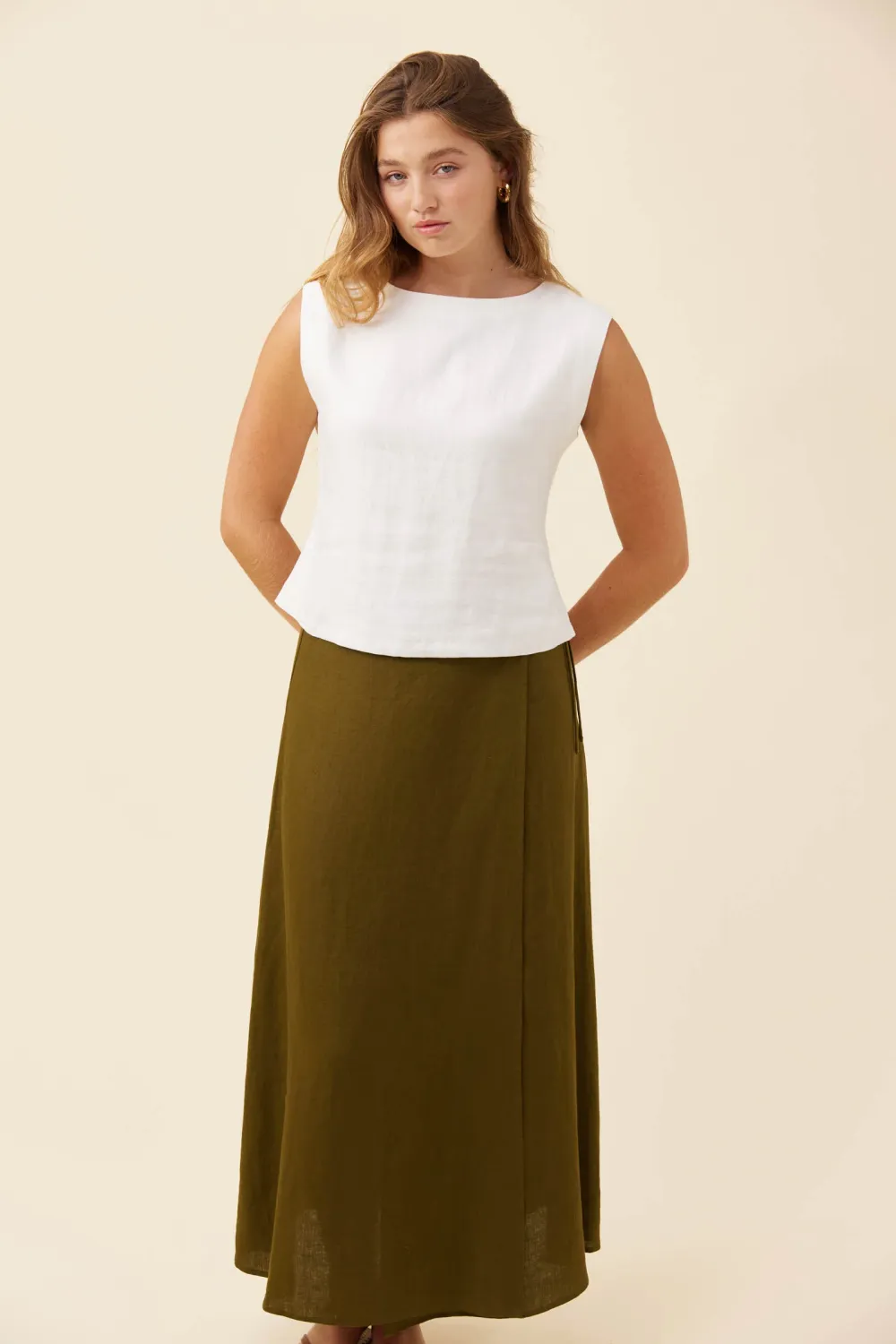 Isle Of Mine | Anita Tank | White
