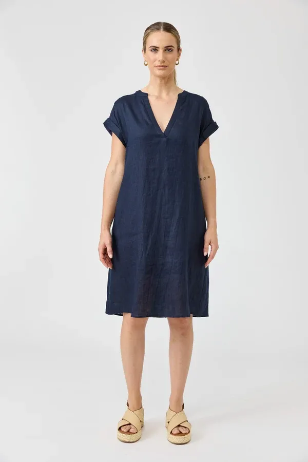Eb &amp; Ive | Studio Dress | Navy
