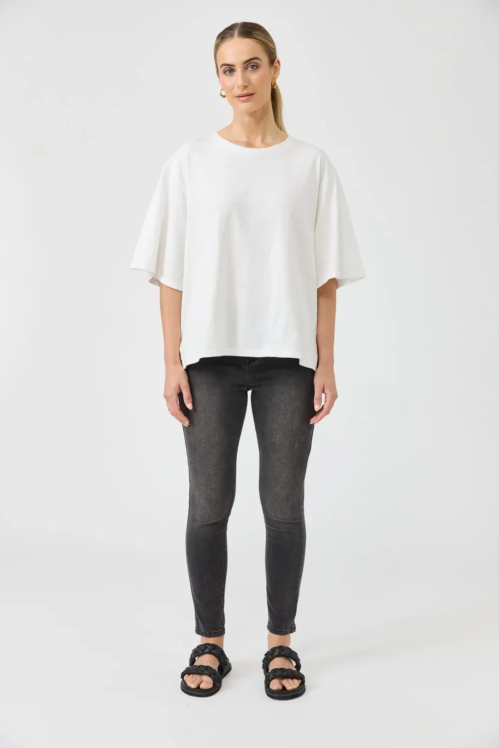 Eb &amp; Ive | Studio T-shirt | Salt