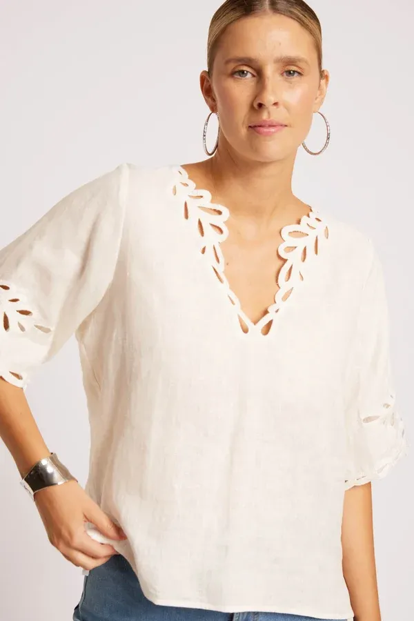 Eb &amp; Ive | Maris Top | White