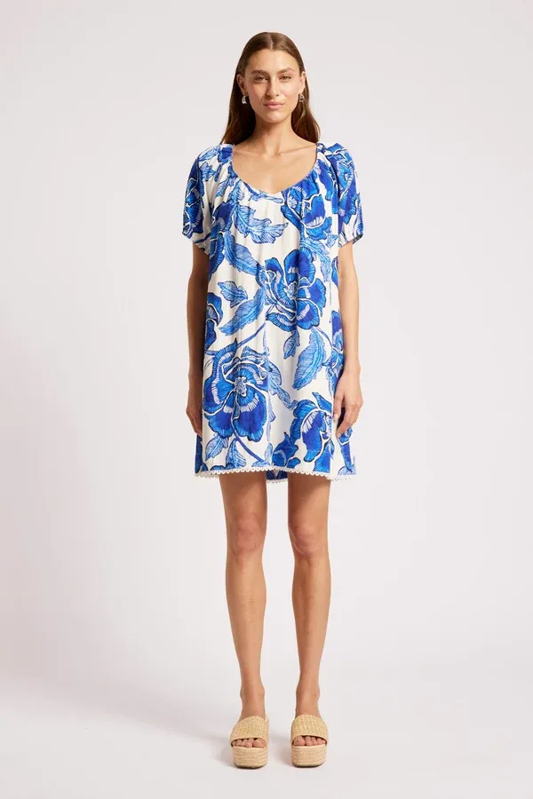 Eb &amp; Ive | Gaia Dress | Azure