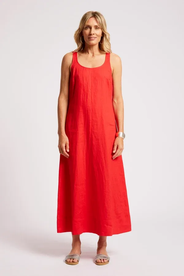 Eb &amp; Ive | Cove Tank Maxi Dress | Aperol