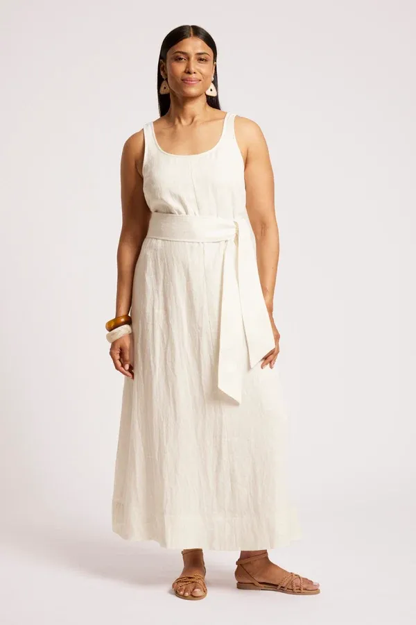 Eb &amp; Ive | Cove Tank Maxi Dress | White