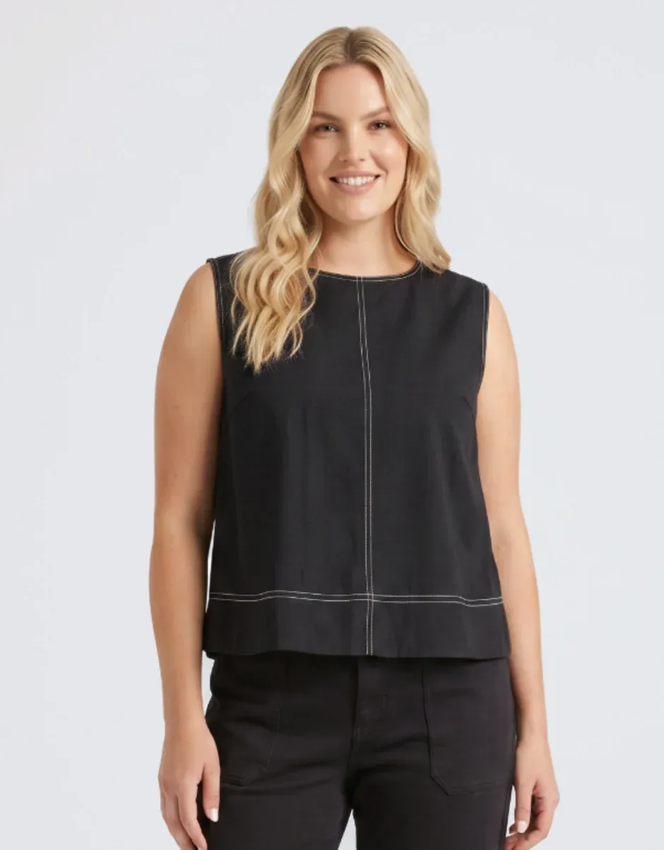 Foxwood | Vento Top | Black