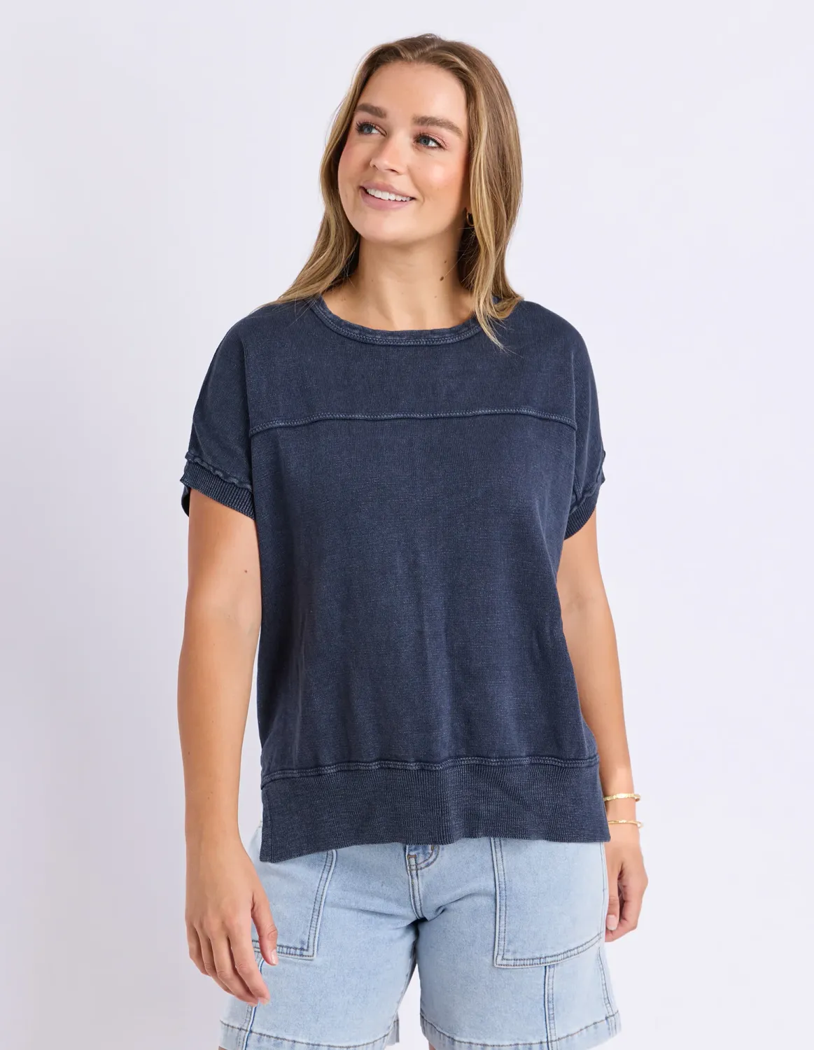 Foxwood | Alison Knit | Navy