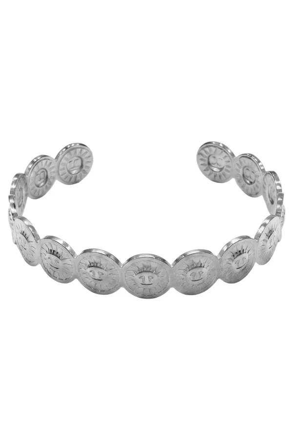 Eb + Ive | Solara Cuff, Colour: Silver
