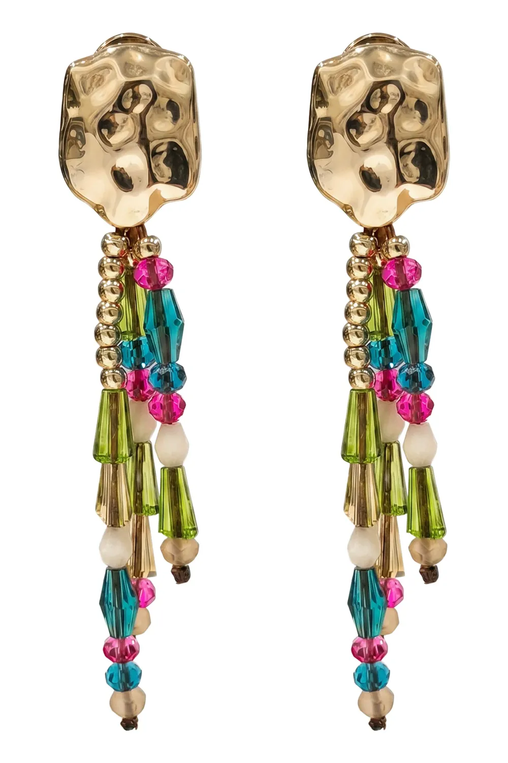Isle of Mine | Mia Earring | Pink/Teal
