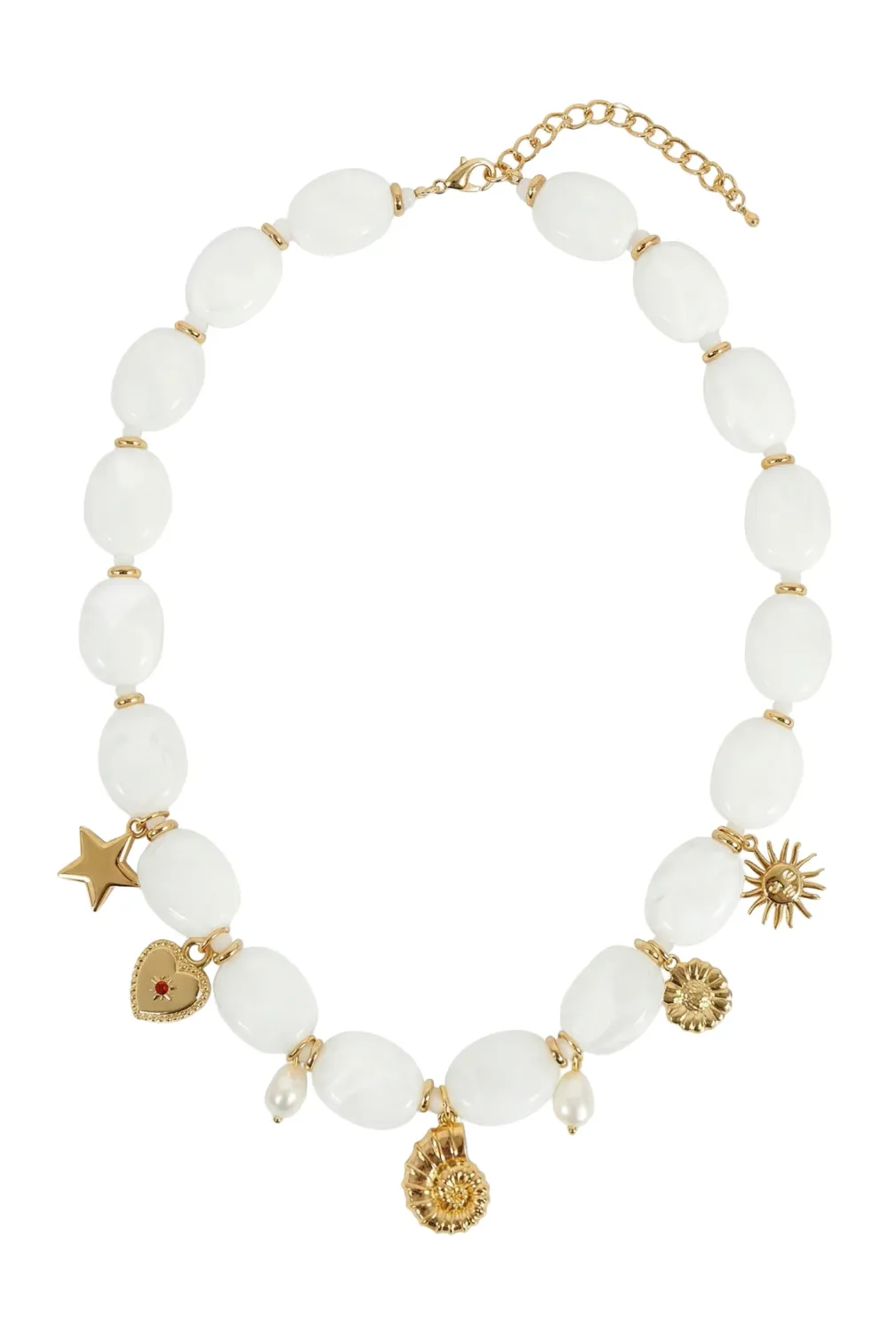 Haven | Positano Necklace | White