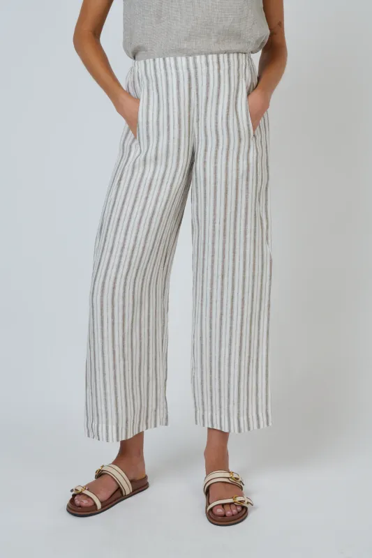 Naturals By Olive et Julie | Linen Pants | Travertine