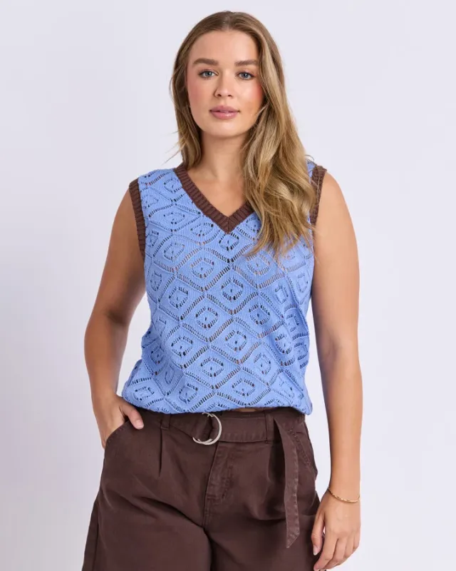 Foxwood | Nola Knit | Blue