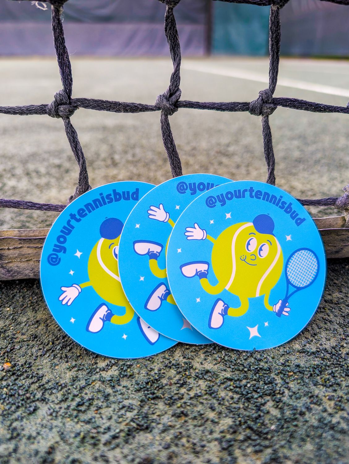 YourTennisBud Sticker (Single)