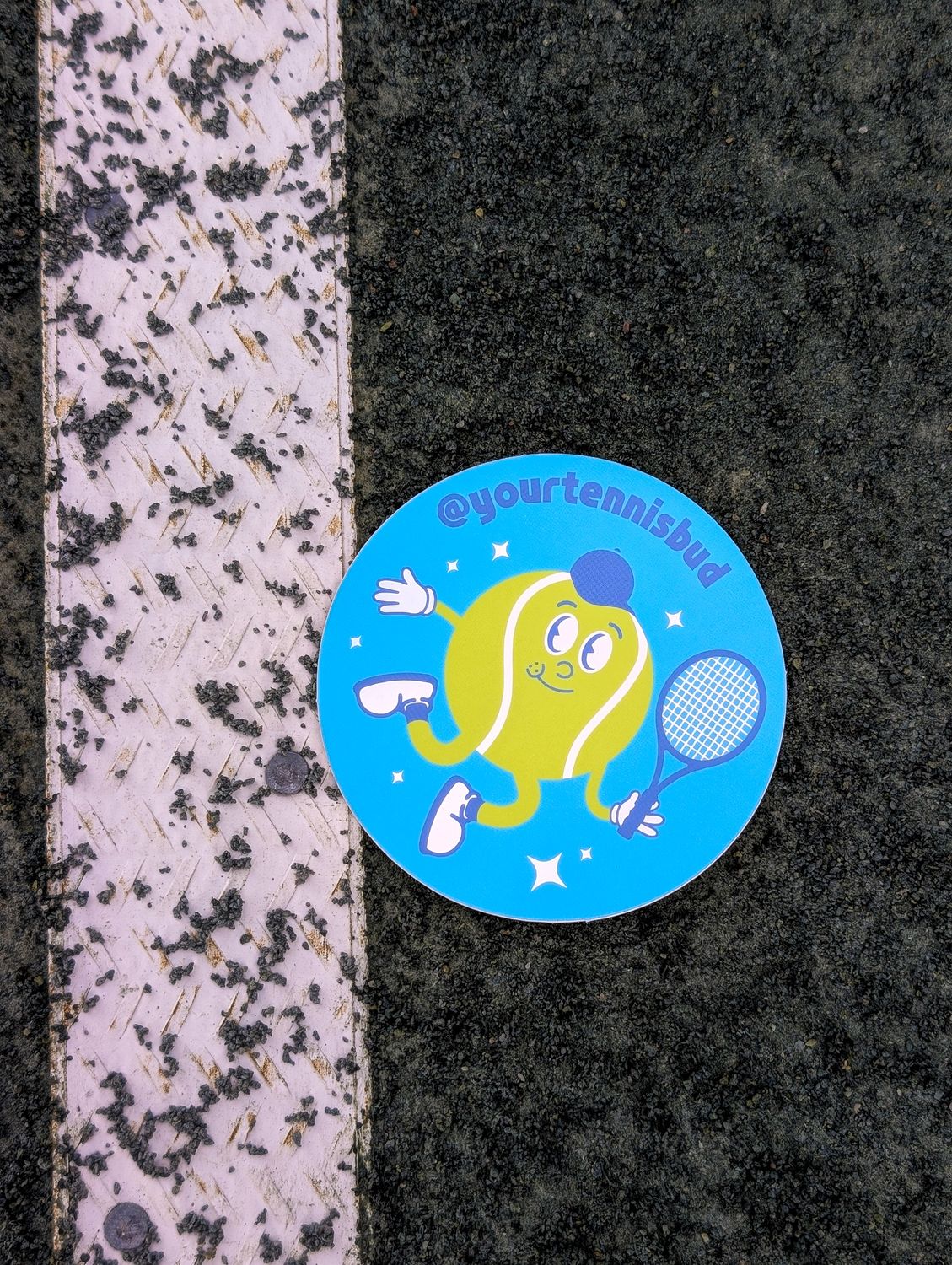 YourTennisBud Sticker (Single)