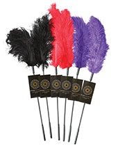 Sportsheets Ostrich Feather Tickler, color: Black
