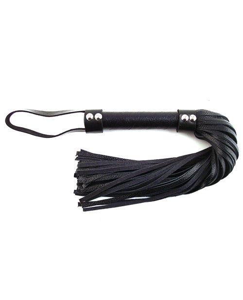 Rouge Short Leather Flogger H Style, color: Black